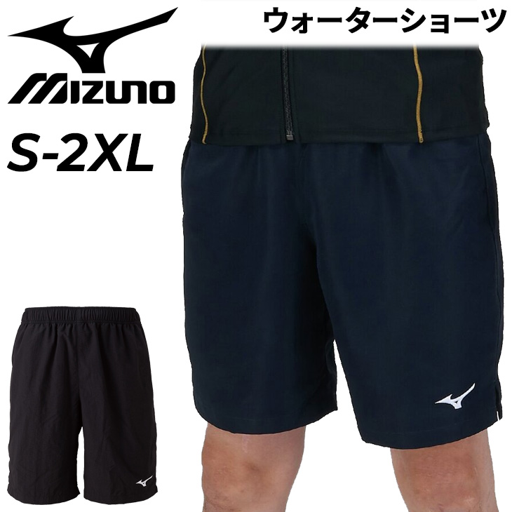 新品未使用タグ付 メンズスイムショーツ Mサイズブラック MIZUNO（ミズノ） 水着 メンズ スイムウェア ベーシックウォーター
