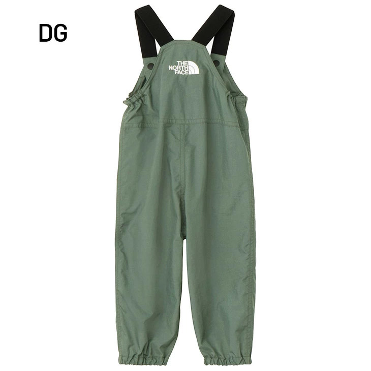 THE NORTH FACE オーバーオール オリーブグリーン80サイズ THE NORTH FACE（ザ ノースフェイス） ベビー用 防水パンツ