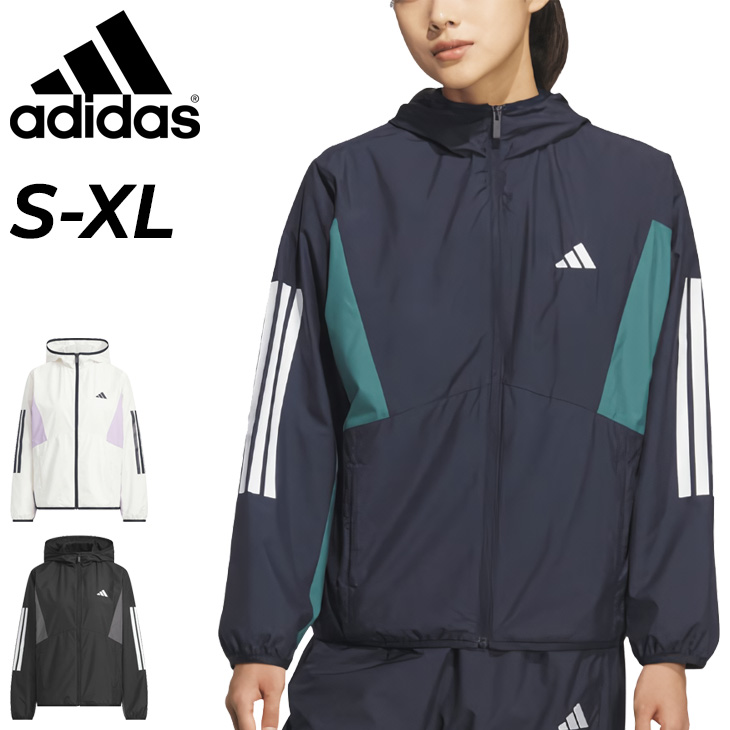 adidas アディダス ウィンドブレーカー レディース W TEAM 3S