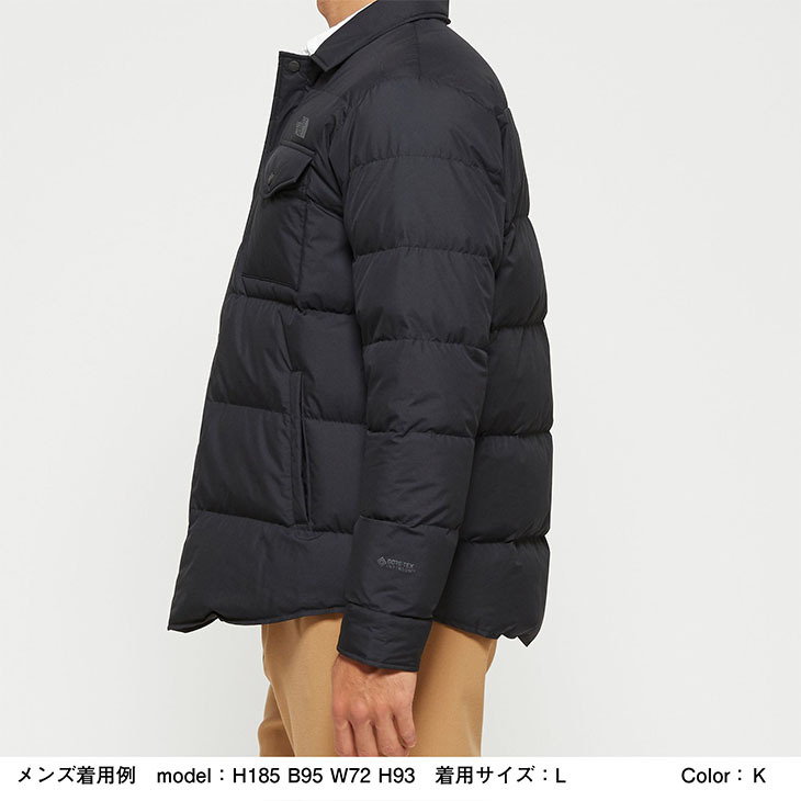 ダウンシャツ シェル 保温 防水 メンズ/ノースフェイス THE NORTH FACE