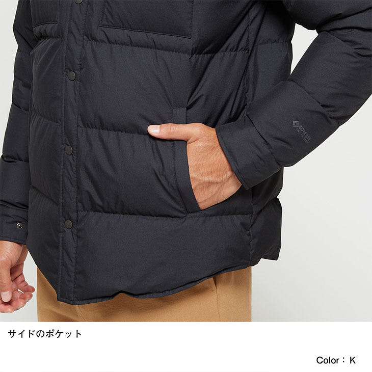 ダウンシャツ シェル 保温 防水 メンズ/ノースフェイス THE NORTH FACE