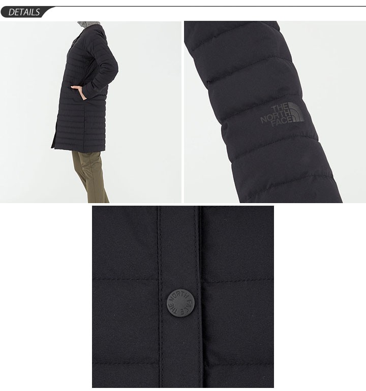 ダウンコート ノーカラー レディース ザノースフェイス THE NORTH FACE 