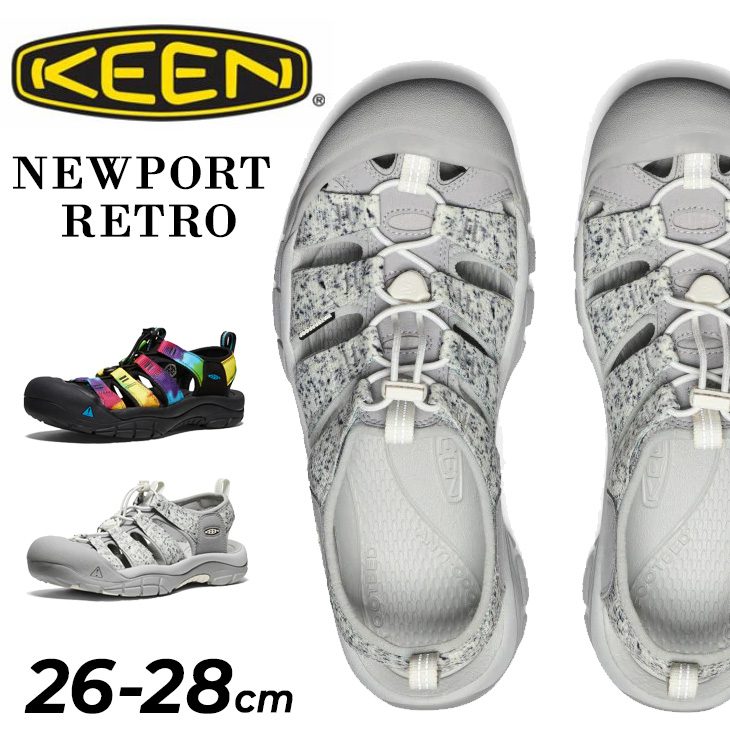 KEEN Newport Retro 28cm アウトドアサンダル Newport（KEEN） キーン メンズサンダル シューズ KEEN ニューポート