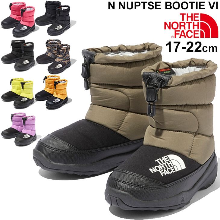キッズ スノーブーツ ジュニア 17-22cm シューズ ウィンターブーツ 子供靴 ノースフェイス THE NORTH FACE ヌプシブーティー6  防寒 保温 撥水 雪道 /NFJ51981 :NFJ51981:APWORLD 通販 