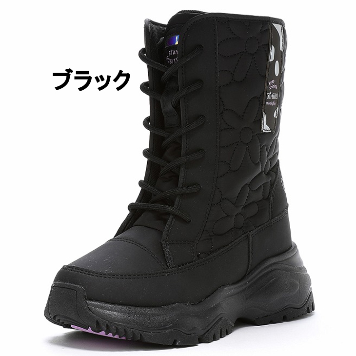 MoonStar ジュニア ウィンターブーツ 女の子 19-24.5cm 2E 子供