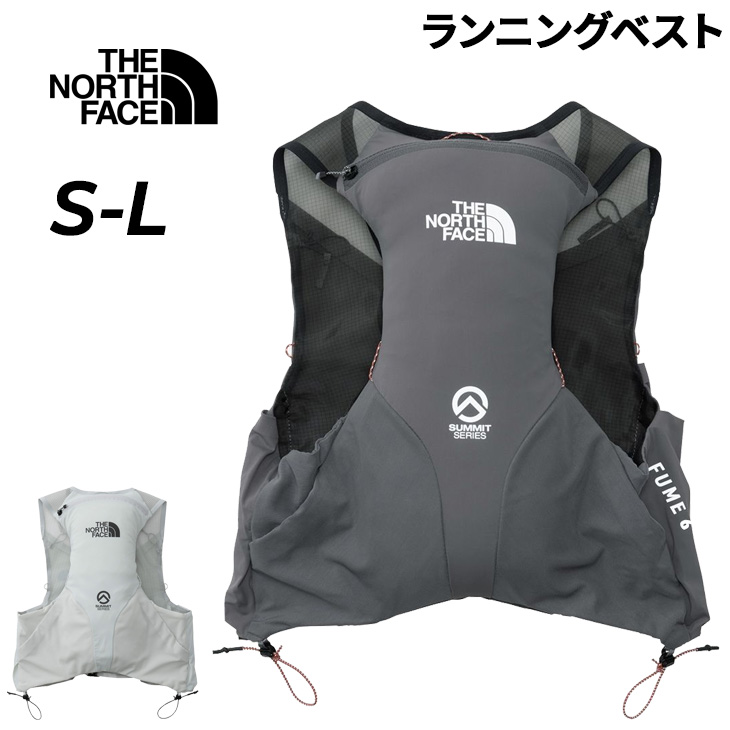 THE NORTH FACE HST fume6 ランニングベスト L グレー THE NORTH FACE（ザ ノースフェイス） ランニングベスト 6L メンズ