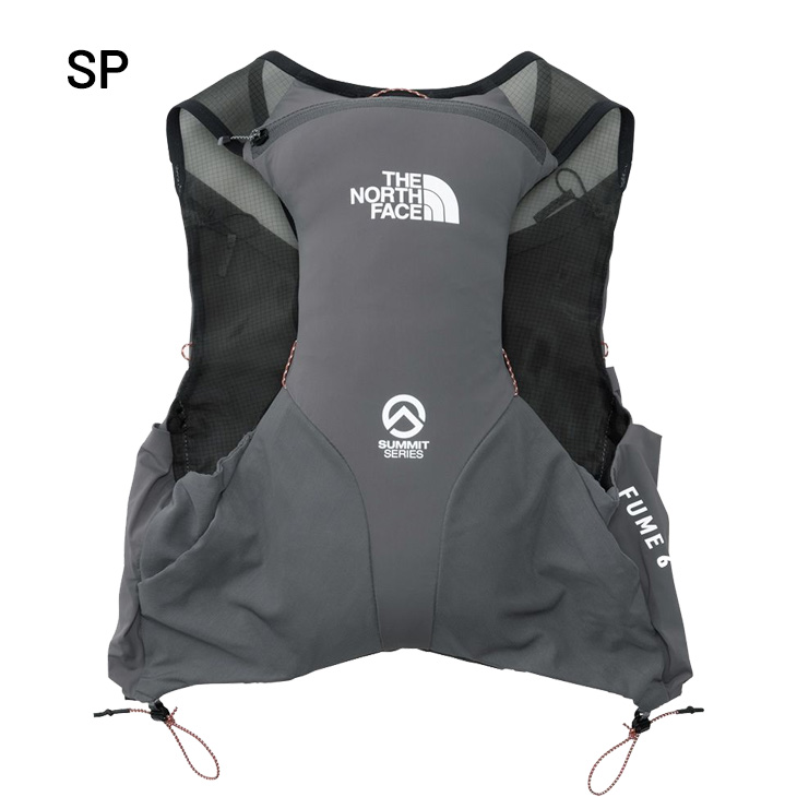 THE NORTH FACE HST fume6 ランニングベスト L グレー THE NORTH FACE（ザ ノースフェイス） ランニングベスト 6L メンズ