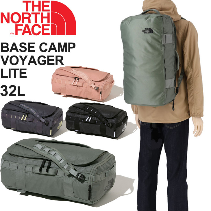 ダッフルバッグ ボストンバッグ 32L 中型 鞄/ノースフェイス THE NORTH FACE ベースキャンプボイジャーライト Base  Camp/アウトドア 旅行 遠征 かばん/NM82118