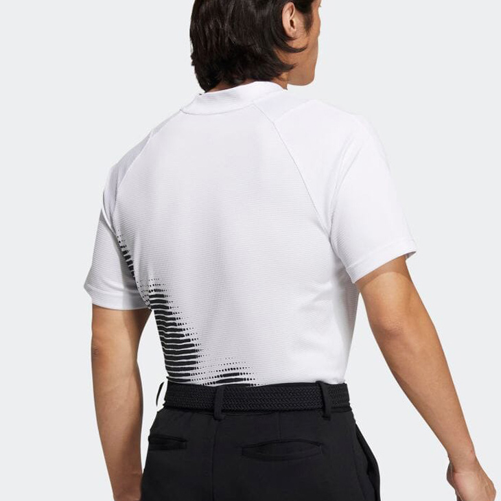 adidas アディダス 半袖 モックネックシャツ メンズ ゴルフ