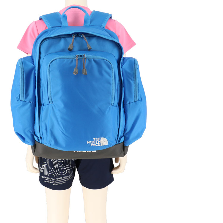 リュック キッズ バックパック 30リットル バッグ 男の子 女の子 子供用 ノースフェイス THE NORTH FACE  サニーキャンパー30/アウトドアパック /NMJ71800-