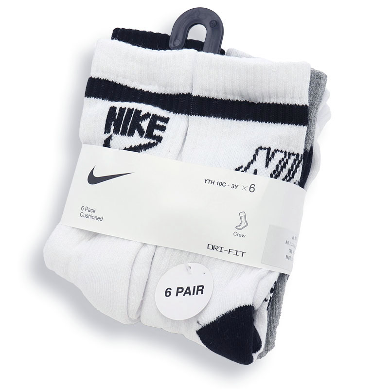 IFME（イフミー） ナイキ ジュニア 靴下 6足組 17-21cm NIKE 6P Dri