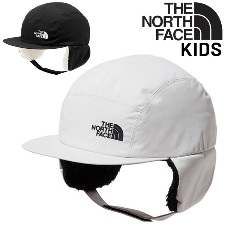 ノースフェイス キッズ 帽子 耳当て ボア付 THE NORTH FACE バッドランドキャップ 子ども用 パイロットキャップ 防水 防寒 アウトドア  カジュアル /NNJ42103