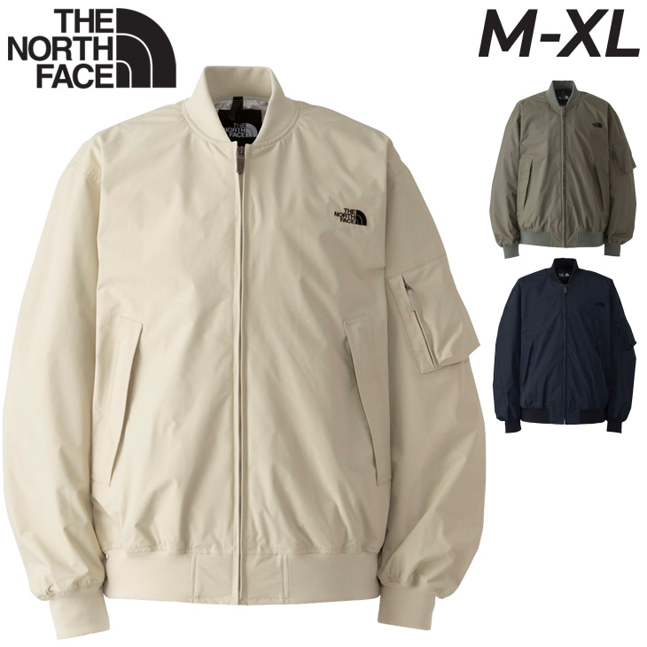 ノースフェイス メンズ アウター MA-1タイプ ブルゾン THE NORTH FACE ウォータープルーフ ボンバージャケット 防水透湿 ナイロン  ミリタリー キャンプ /NP12437