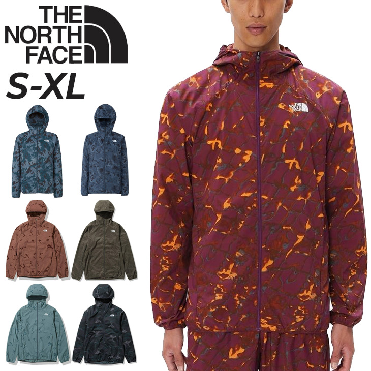 ノースフェイス ウィンドブレーカー ランニングジャケット メンズ THE NORTH FACE ノベルティ スワローテイルベントフーディ 薄手 総柄  細身 /NP22290【0404_F】 : np22290 : WORLD WIDE MARKET - 通販 - Yahoo!ショッピング