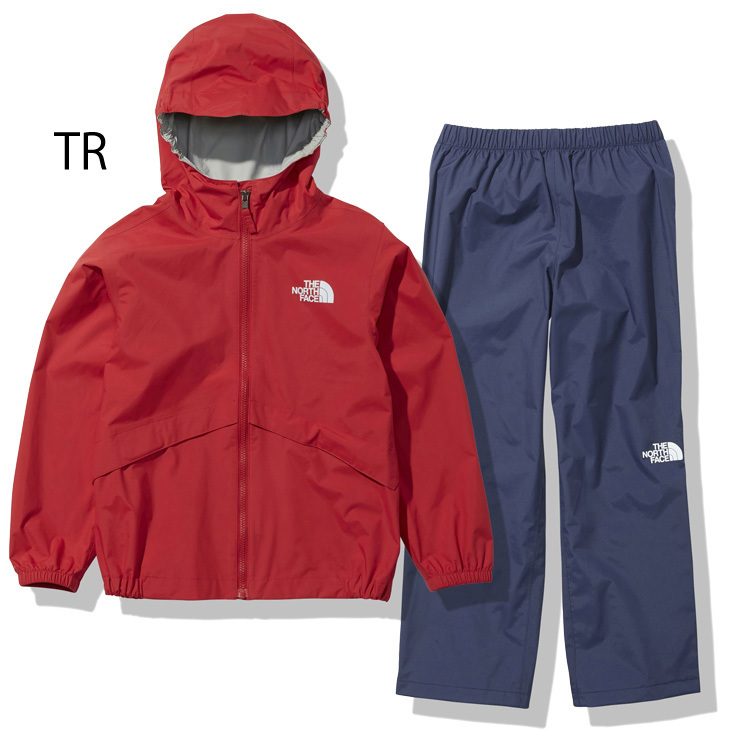 キッズ レインウェア レインスーツ ジュニア 子供用 130-150cm/ノースフェイス THE NORTH FACE/アウトドアウェア 防水  ジャケット パンツ 上下セット /NPJ12112