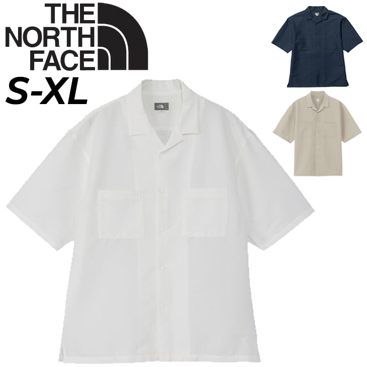 THE NORTH FACE ノースフェイス 半袖 開襟シャツ メンズ シア THE NORTH FACE ノースフェイス 半袖 開襟シャツ メンズ シア