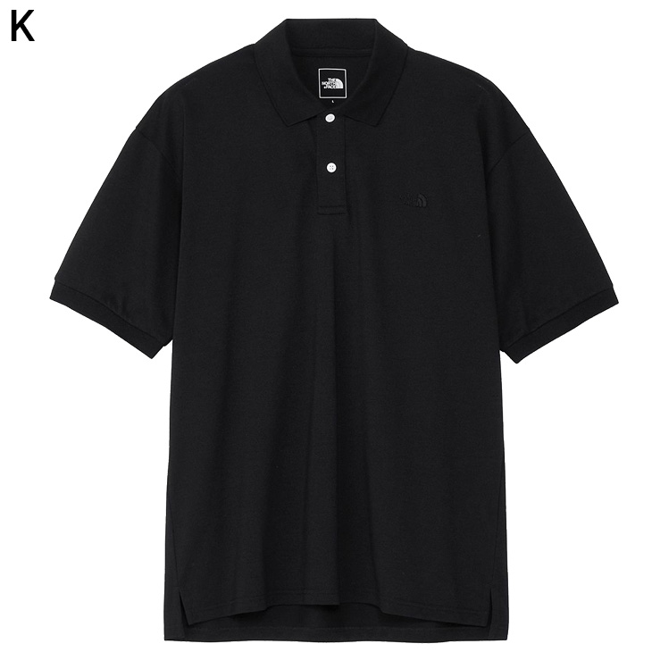 THE NORTH FACE 半袖ポロシャツ 黒 刺繍ロゴ メンズ 新品　3XL THE NORTH FACE（ザ ノースフェイス） 半袖 ポロシャツ メンズ