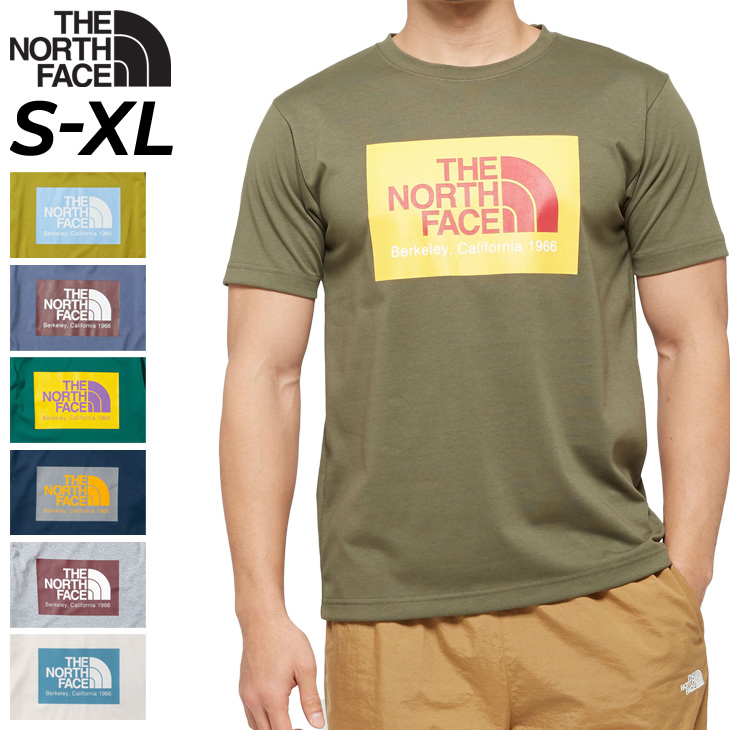 Tシャツ 半袖 メンズ ノースフェイス THE NORTH FACE カリフォルニアロゴティー/アウトドア カジュアル ウェア 速乾 プリントT  クルーネック /NT32155