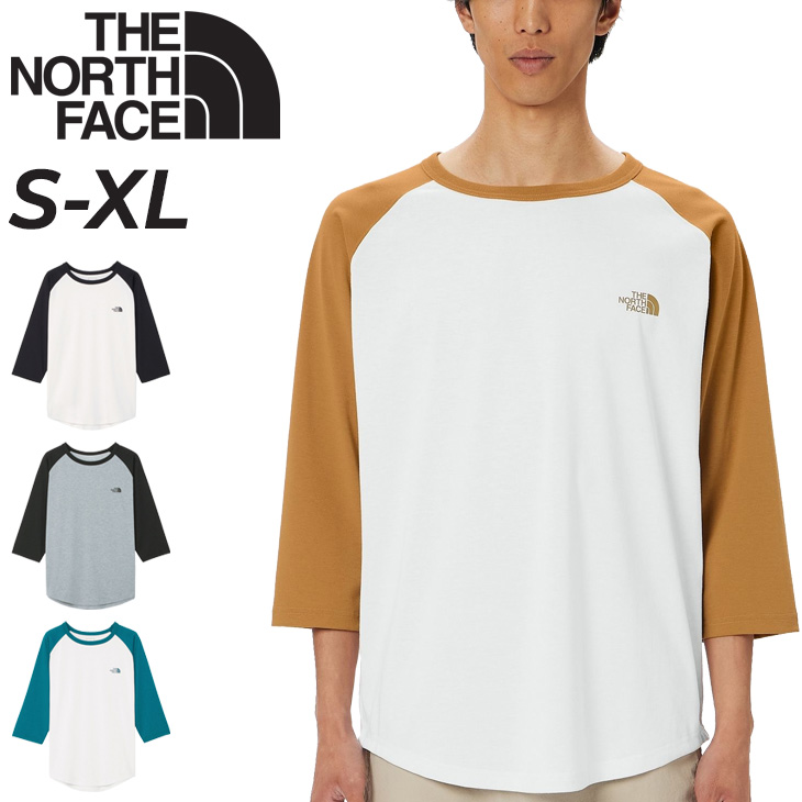 ノースフェイス 7分袖 Tシャツ メンズ THE NORTH FACE クォーター 