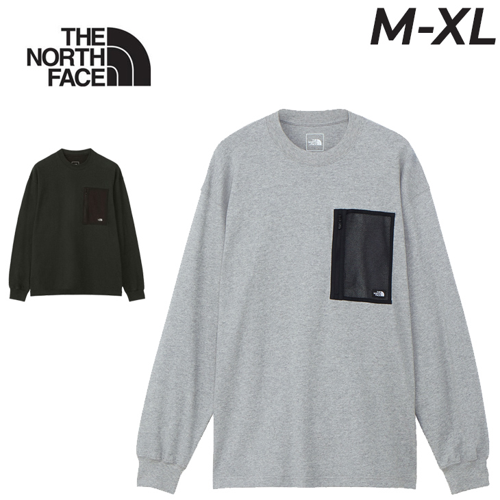 ザ・ノース・フェイス 長袖 Tシャツ メンズ THE NORTH FACE フィールド ポケットティー キャンプ アウトドアウェア UVカット 防汚 胸ポケット メンズウェア ウエア 男性用 ロンT ポケT ブランド アパレル/NT62330 THE NORTH FACE（ザ ノースフェイス） 長袖 Tシャツ メンズ フィールド