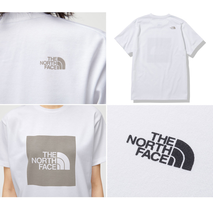 Tシャツ 半袖 レディース ノースフェイス THE NORTH FACE カラードスクエアロゴティー/アウトドアウェア 速乾 キャンプ デイリー 女性  トップス/NTW32234