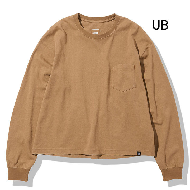 長袖 Tシャツ レディース THE NORTH FACE ノースフェイス ヘビーコットンティー/アウトドア カジュアル ウェア UVカット 女性 トップス シンプル /NTW32244 THE NORTH FACE 長袖 Tシャツ レディース ノースフェイス ヘビー
