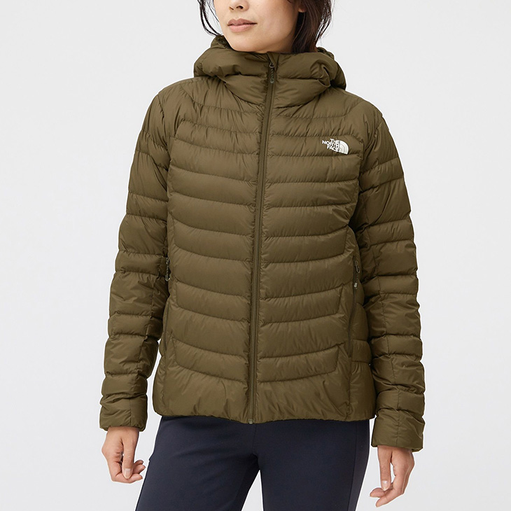 ジャケット ダウン 中綿 レディース アウター/ノースフェイス THE NORTH FACE サンダーフーディ/アウトドアウェア 保温 はっ水  キャンプ トレッキング /NYW82211