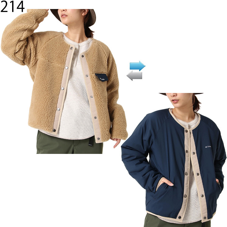 SpringSummer　Colombia リバーシブルアウター　未使用 pl0434_01.jpg