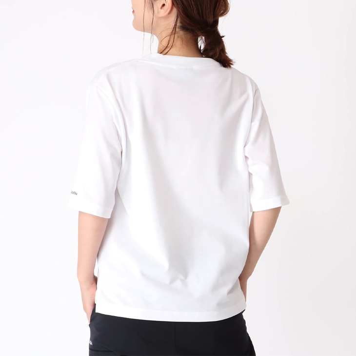 Columbia（コロンビア） 半袖 Tシャツ 5分袖 レディース アウトドア 
