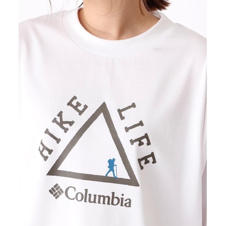 半袖 Tシャツ 5分袖 レディース コロンビア COLUMBIA アウトドアウェア