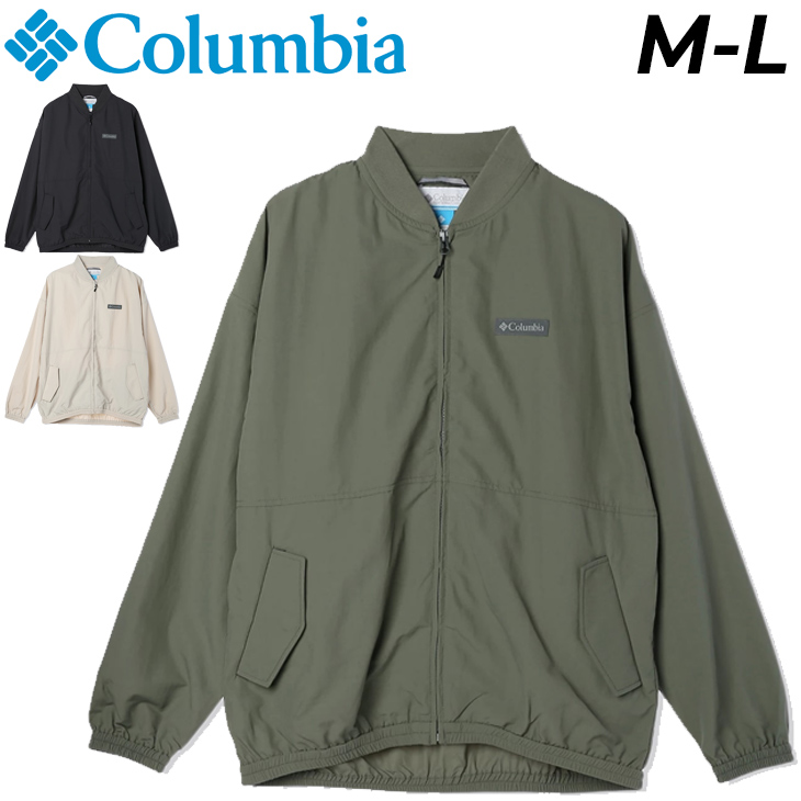 Columbia 00s コットン ブルゾン ジャケット 短丈 ウォッシュ加工 pl7686_01.jpg