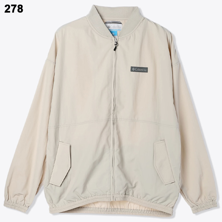 Columbia 00s コットン ブルゾン ジャケット 短丈 ウォッシュ加工 pl7686_01.jpg