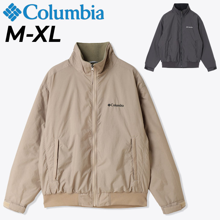 コロンビア ブルゾン 長袖 メンズ Columbia ファルマスジャケット 裏フリース 保温 防寒ジャケット はっ水 軽量 男性用 アウトドアウェア アウター ジャンバー 紳士服  キャンプ ブランド 服 上着 秋冬 アパレル メンズファッション/PM0563 Columbia（コロンビア） ブルゾン 長袖 メンズ ファルマスジャケット