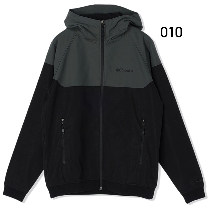 防水透湿 コロンビア ハイクバウンド ジャケット 黒 M Columbia コロンビア メンズ ジャケット スウェット 撥水 防風