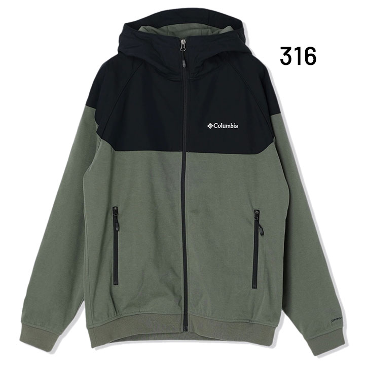 Columbia（コロンビア） メンズ ジャケット スウェット 撥水 防風 透湿