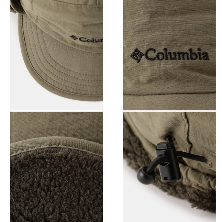 Columbia（コロンビア） 帽子 耳当て付 キャップ メンズ レディース
