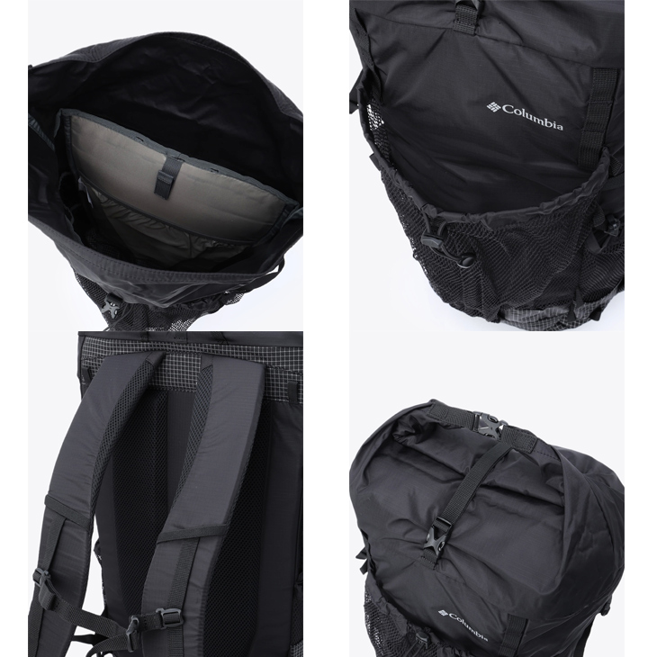 美品 Columbia バックパック Columbia デイバック リュック 刺繍ロゴ バックパック 30L