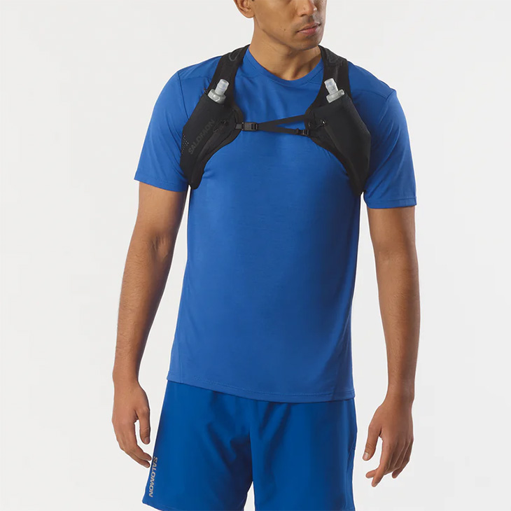smart！　サロモン パルス2 ザック ランニングベスト フラスク付き SALOMON サロモン ランニングベスト フラスク(250ml)付 PULSE 2