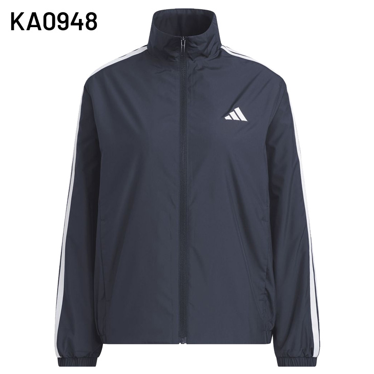 adidas 日本代表 ウィンドブレーカー ネイビー　Sサイズ adidas アディダス ウィンドブレーカー 長袖 レディース W MH 3S