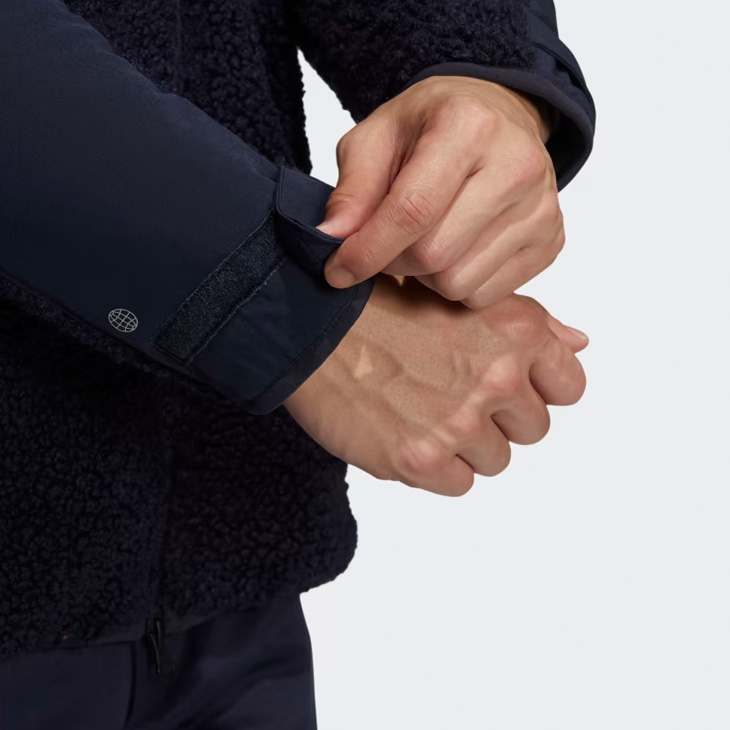 adidas（アディダス） ボアジャケット 裏起毛 メンズ ゴルフジャケット