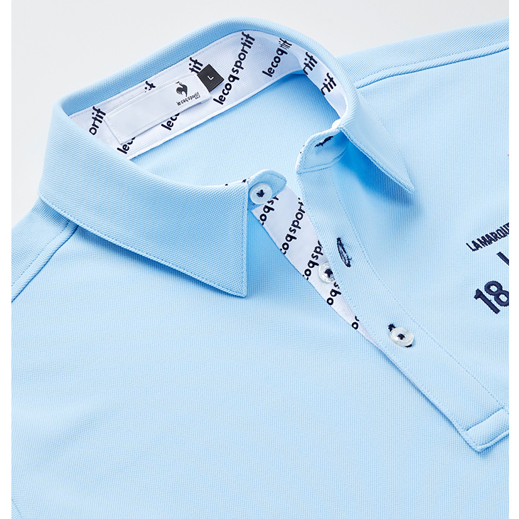 【新品タグ付】 le coq sportif GOLF メンズ半袖ポロシャツ le coq sportif（ルコックスポルティフ） ルコック ゴルフウェア 半袖