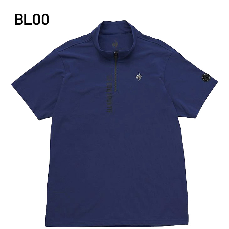 le coq sportif ルコック ハーフジップ 半袖シャツ メンズ