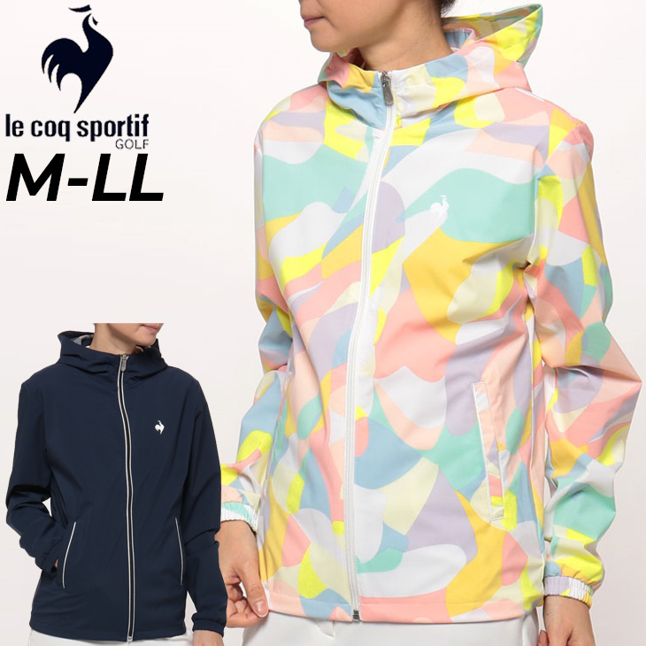 【美品】ルコック golf レディース 防風ブルゾン Sサイズ le coq sportif ルコック ゴルフウェア レディース ブルゾン