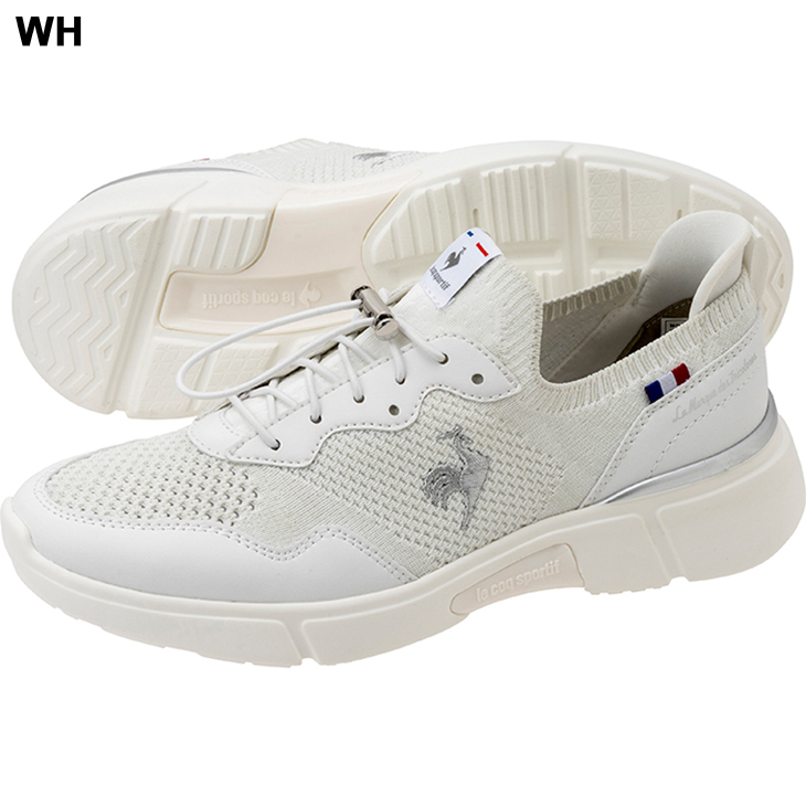 【ルコック】ポルティフ ホワイト QL3XJC01WH le coq sportif（ルコックスポルティフ） 公式 撥水 スニーカー