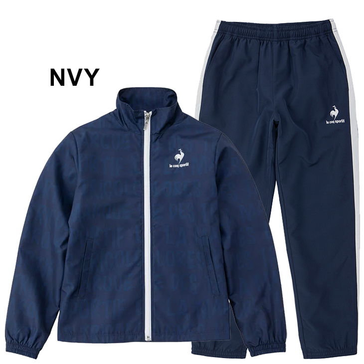 le coq sportif セットアップ ウィンドブレーカー 上下M ネイビー le coq sportif セットアップ ウィンドブレーカー 上下M ネイビー le