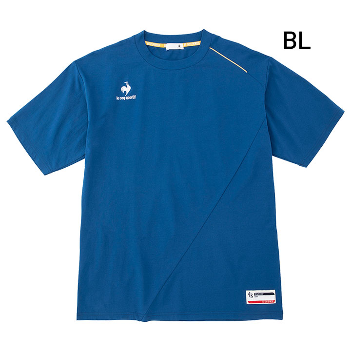 半袖Tシャツ メンズ ルコック スポルティフ le coq sportif/スポーツウェア 吸汗速乾 UVカット ランニング トレーニング ジム 男性  デイリー /QMMUJA02