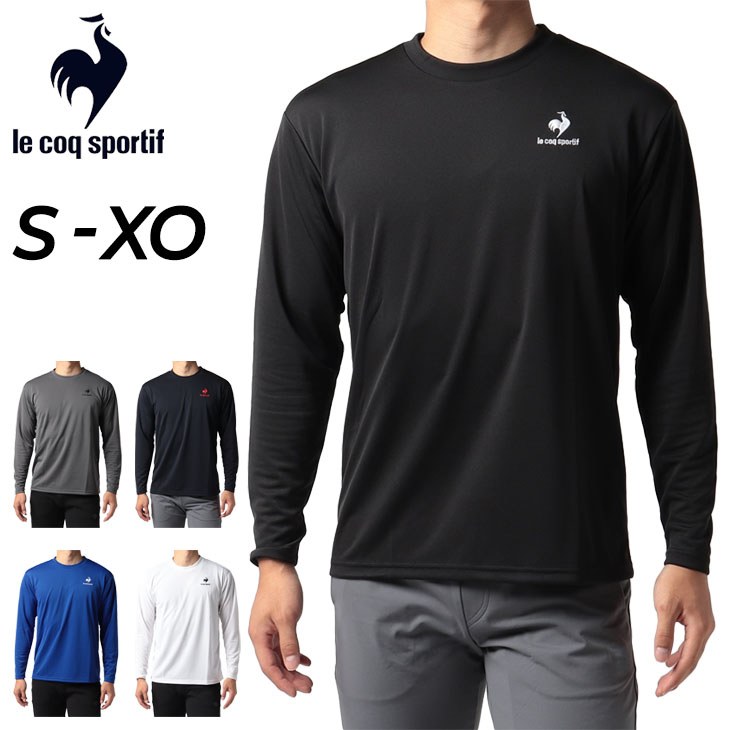 長袖 Tシャツ メンズ ルコック le coq sportif/スポーツウェア ランニング トレーニング フィットネス 吸汗速乾 男性 サステナブル  エコ素材/QMMUJB30Z :QMMUJB30Z:APWORLD - 通販 - Yahoo!ショッピング