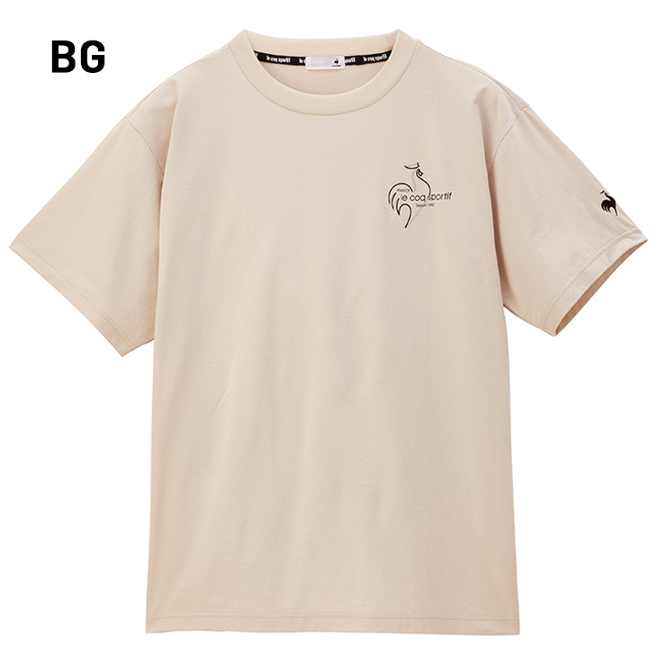 le coq sportif Tシャツ 半袖 メンズ ルコック プリントT クルー