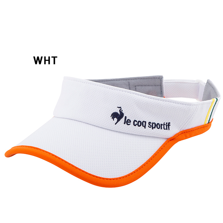 最新作の サンバイザー レディース ルコック Le Coq Sportif テニス 帽子 コスメケアテープ付 ソフトテニス メッシュ 陽ざし対策 女性用 ランニング Qtctjc11 Heartlandgolfpark Com