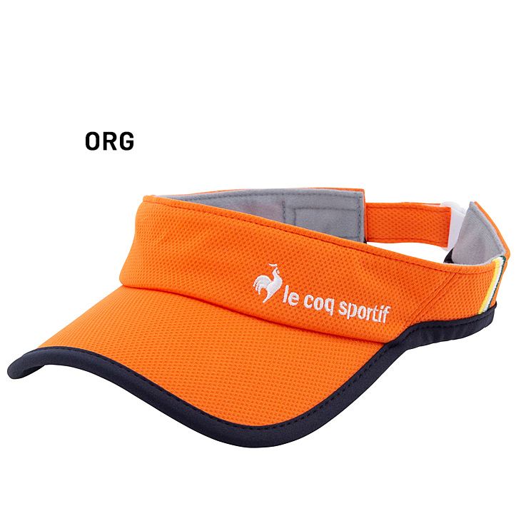 最新作の サンバイザー レディース ルコック Le Coq Sportif テニス 帽子 コスメケアテープ付 ソフトテニス メッシュ 陽ざし対策 女性用 ランニング Qtctjc11 Heartlandgolfpark Com